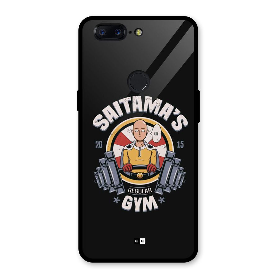 Saitama Gym Glass Back Case for OnePlus 5T