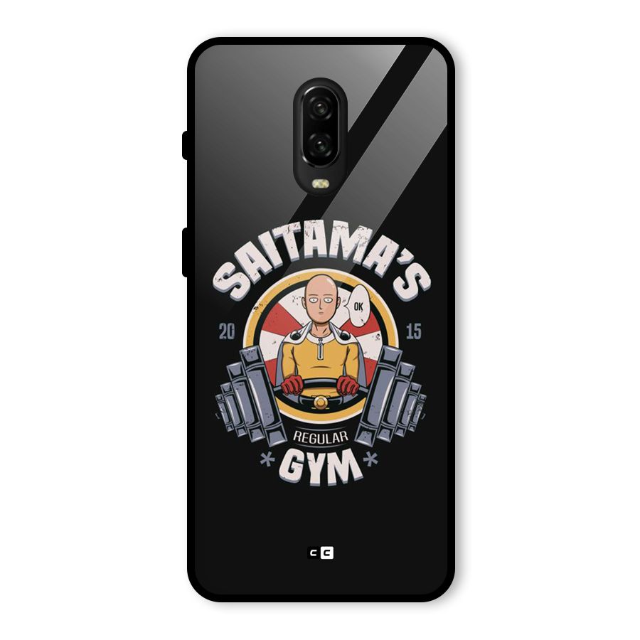 Saitama Gym Glass Back Case for OnePlus 6T