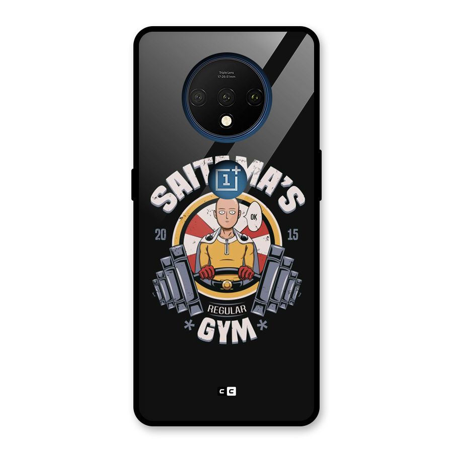 Saitama Gym Glass Back Case for OnePlus 7T