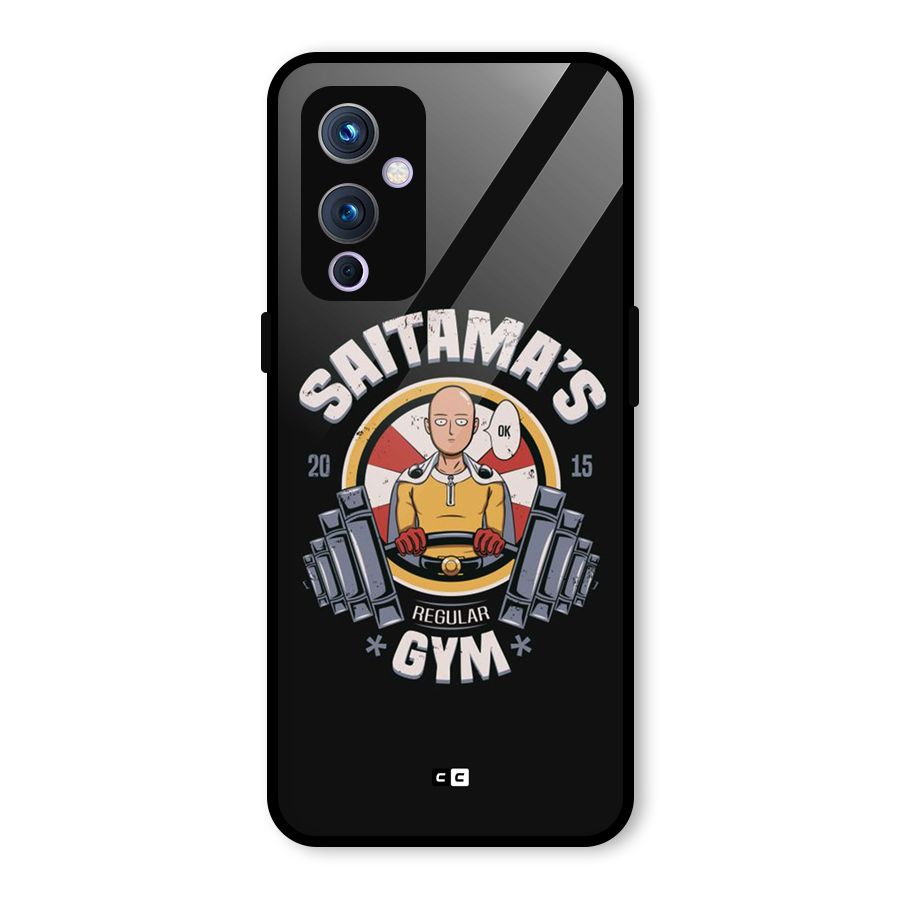 Saitama Gym Glass Back Case for OnePlus 9