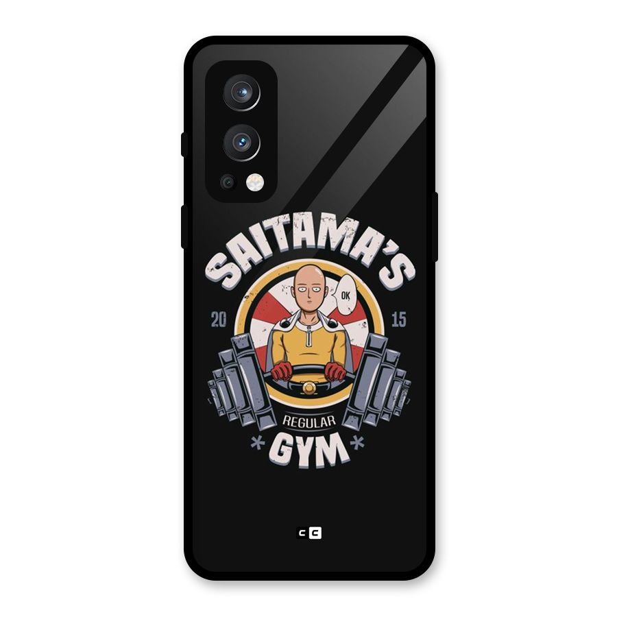 Saitama Gym Glass Back Case for OnePlus Nord 2 5G