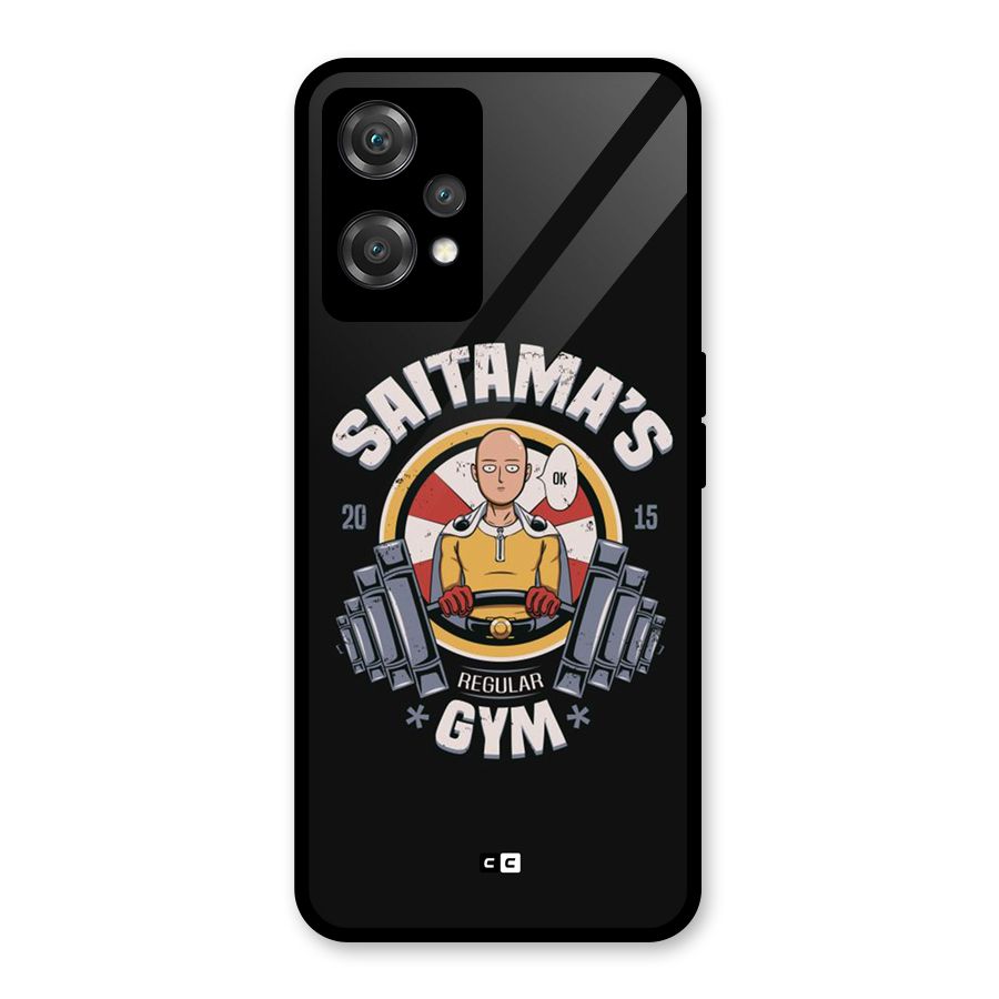 Saitama Gym Glass Back Case for OnePlus Nord CE 2 Lite 5G