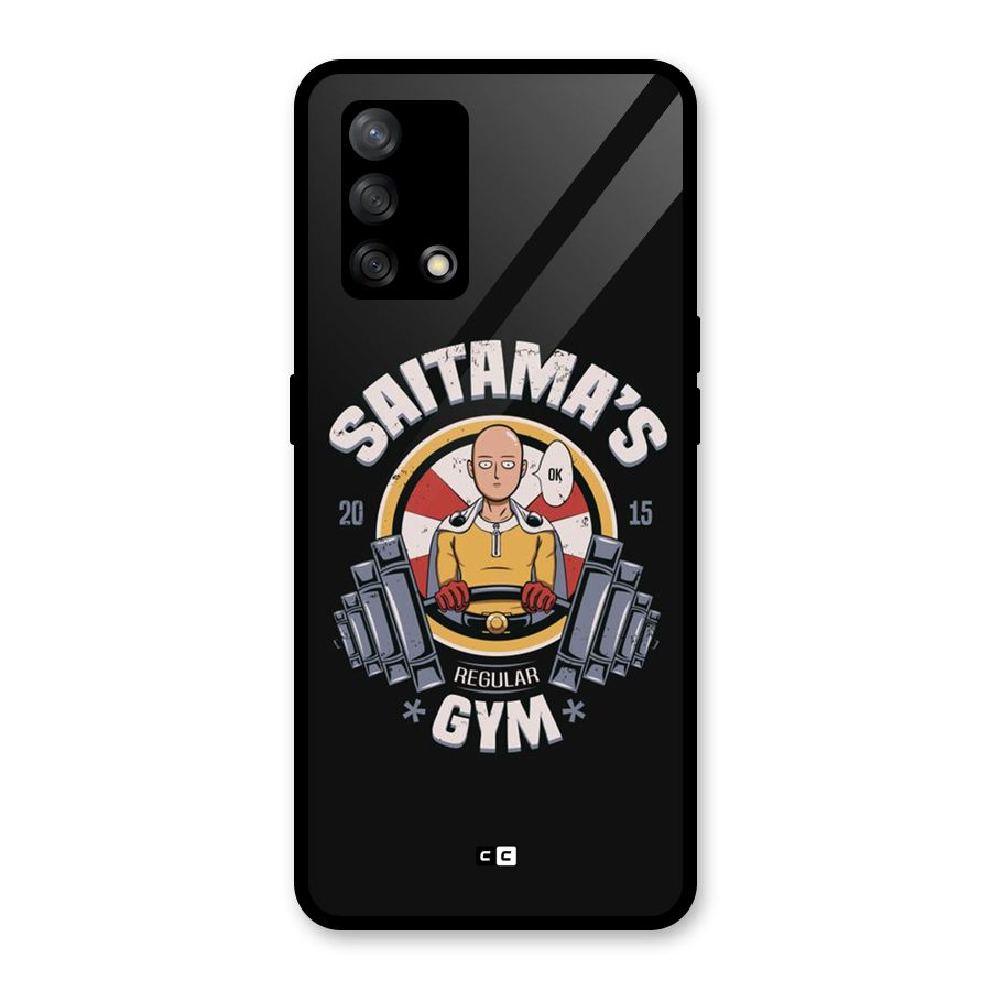 Saitama Gym Glass Back Case for Oppo F19
