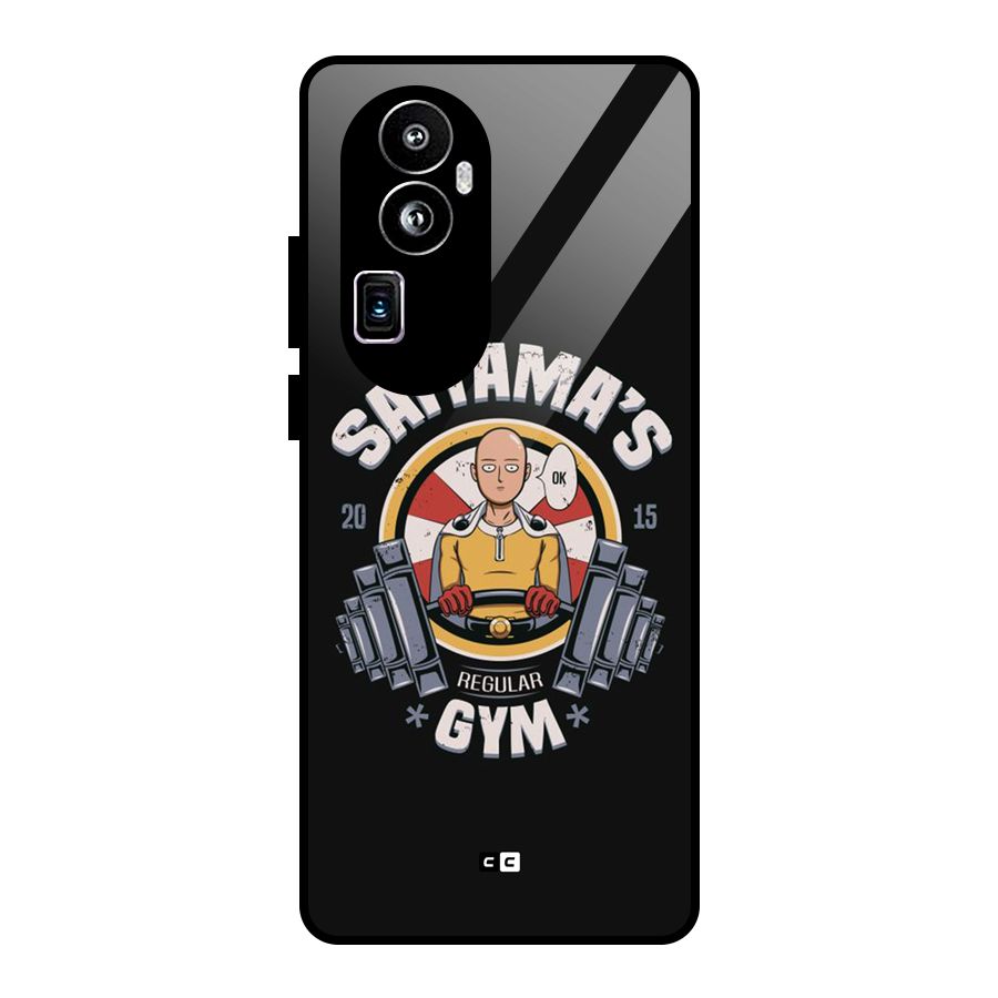 Saitama Gym Glass Back Case for Oppo Reno10 Pro Plus