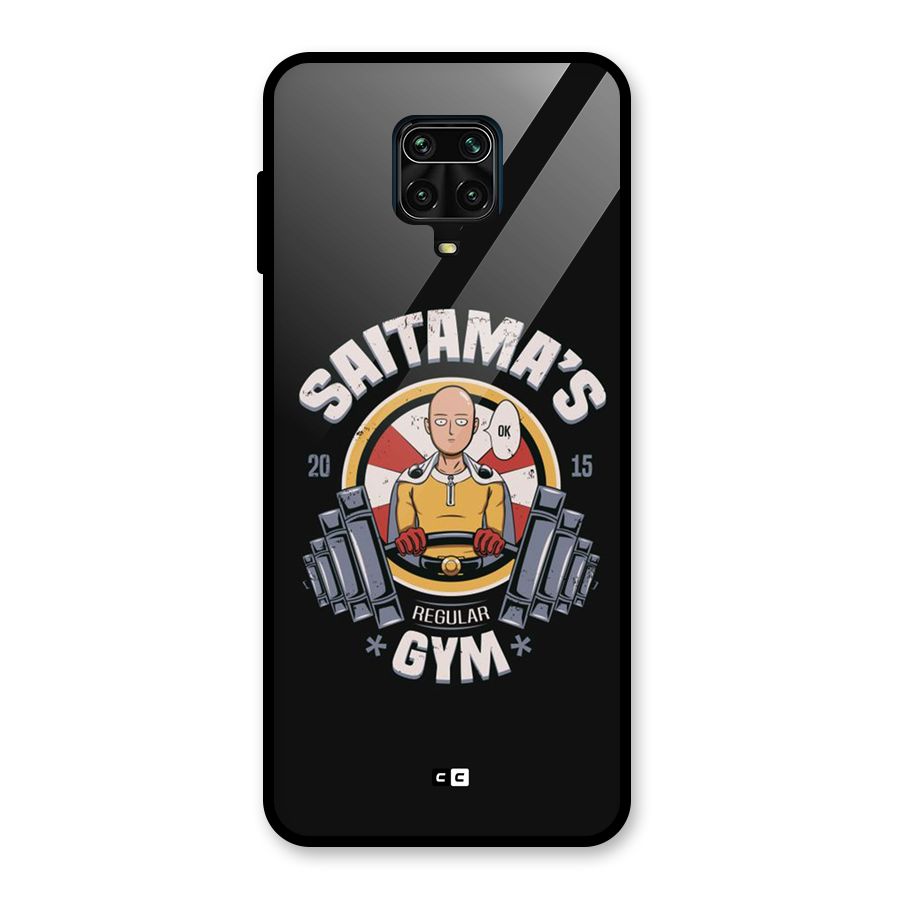 Saitama Gym Glass Back Case for Poco M2 Pro