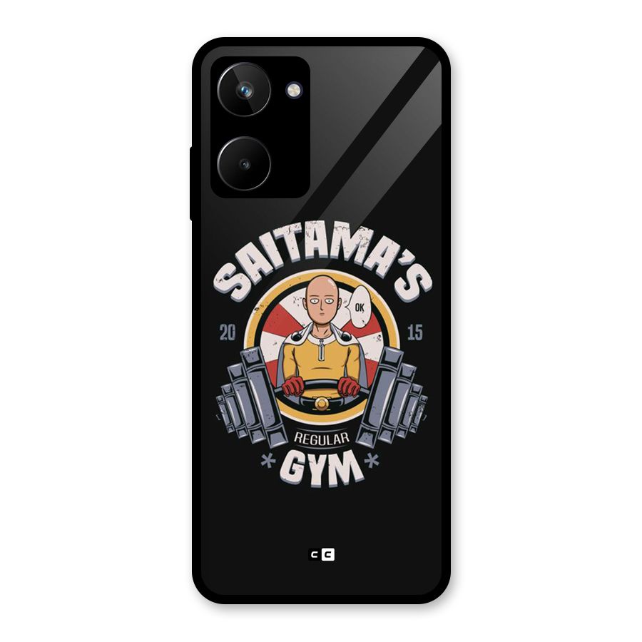 Saitama Gym Glass Back Case for Realme 10