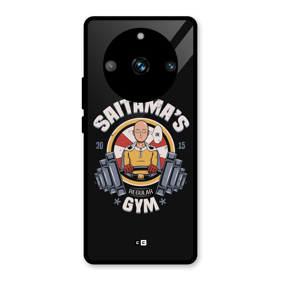 Saitama Gym Glass Back Case for Realme 11 Pro