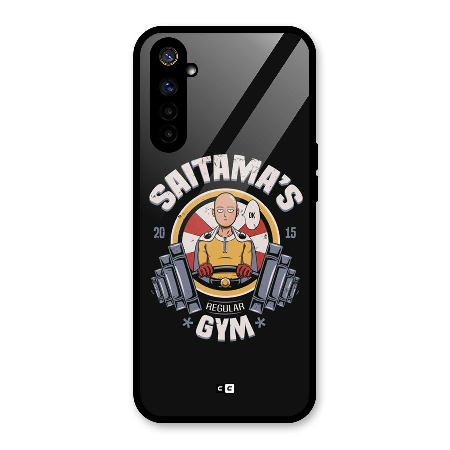 Saitama Gym Glass Back Case for Realme 6