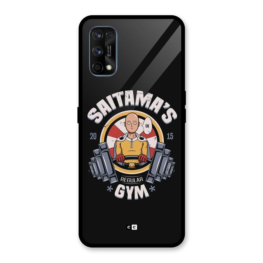 Saitama Gym Glass Back Case for Realme 7 Pro