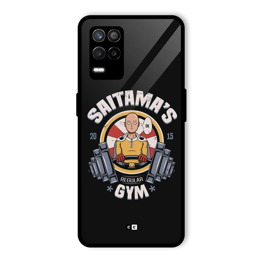 Saitama Gym Glass Back Case for Realme 8s 5G