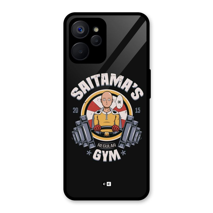 Saitama Gym Glass Back Case for Realme 9i 5G