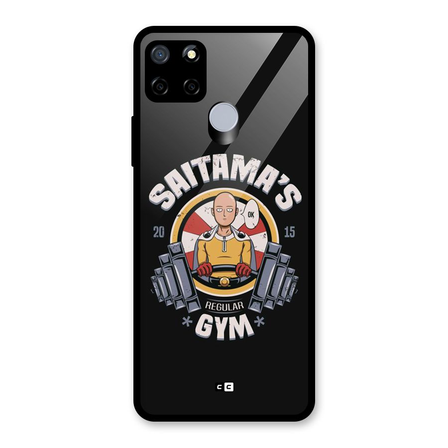 Saitama Gym Glass Back Case for Realme C15
