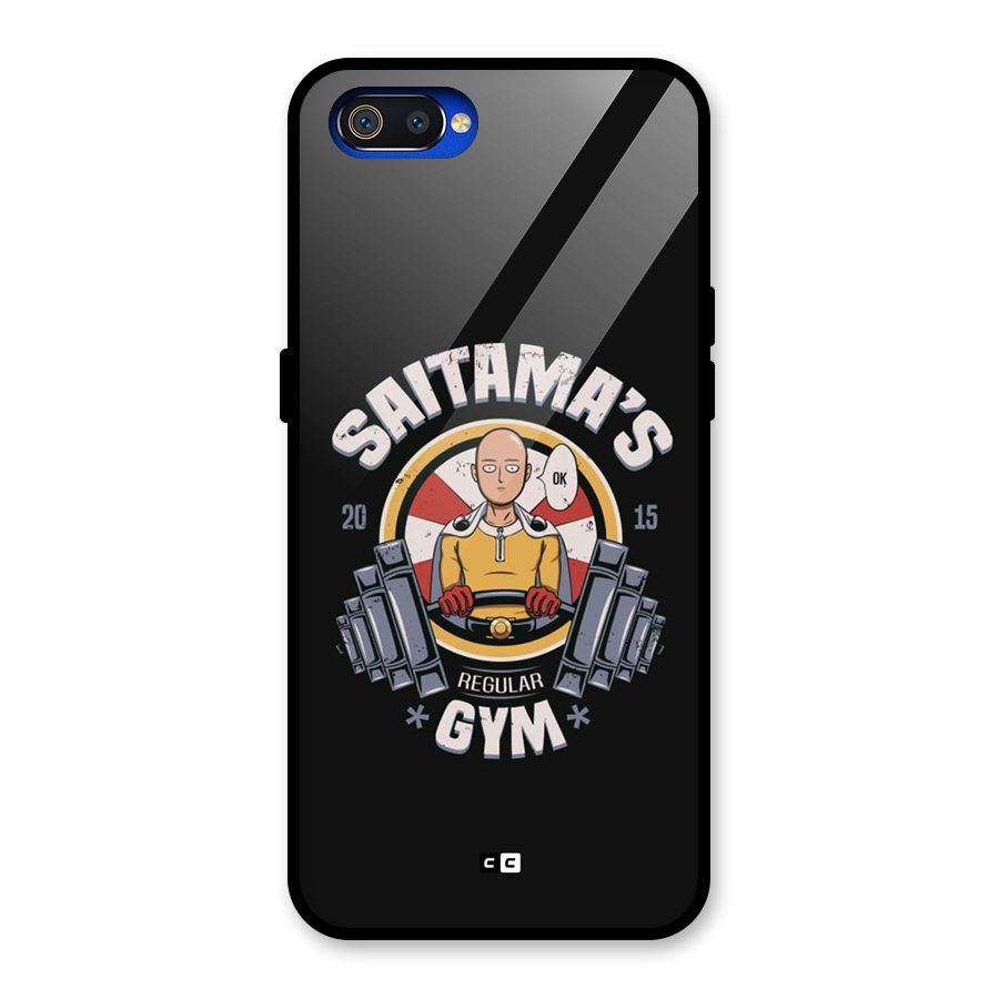 Saitama Gym Glass Back Case for Realme C2