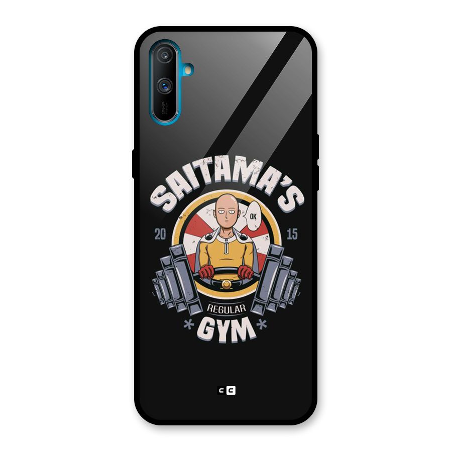 Saitama Gym Glass Back Case for Realme C3