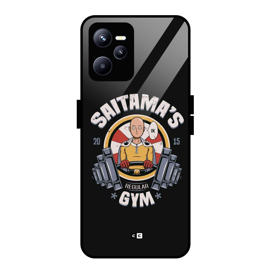 Saitama Gym Glass Back Case for Realme C35