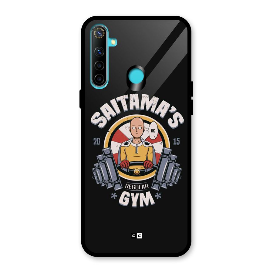 Saitama Gym Glass Back Case for Realme Narzo 10