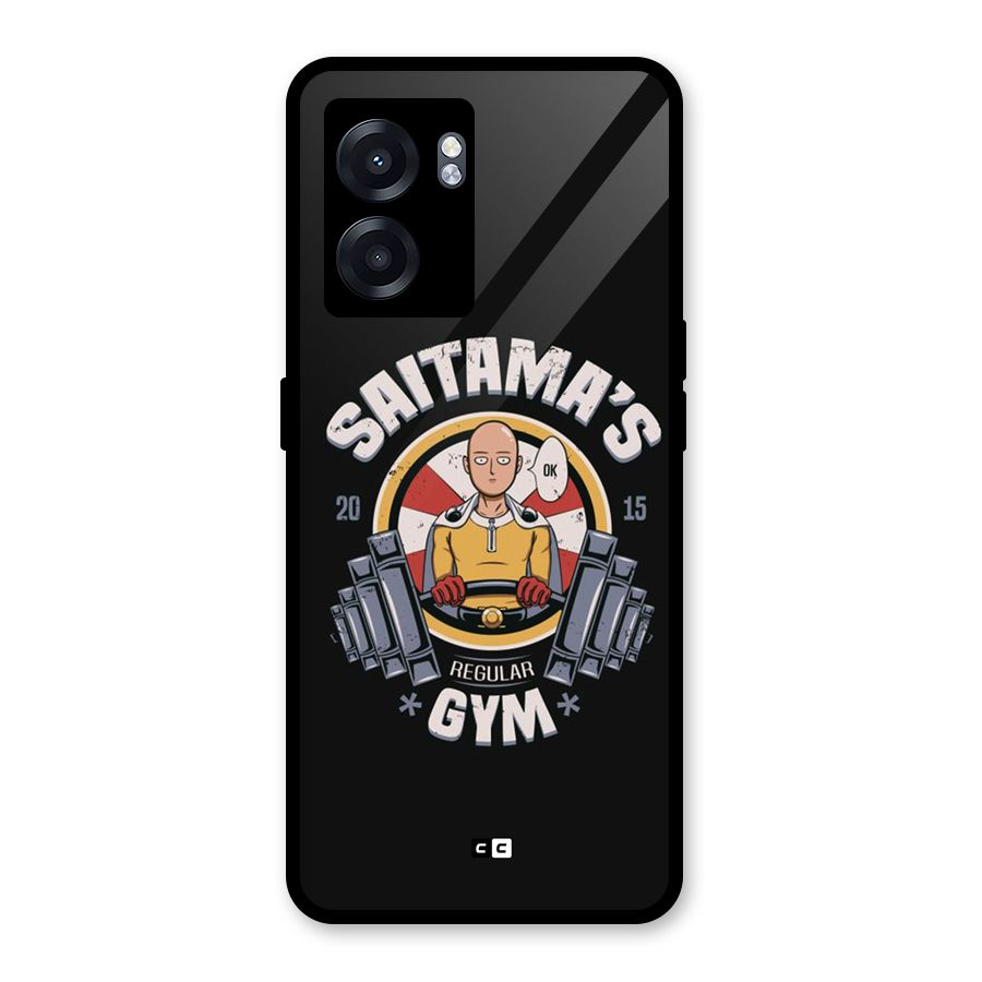 Saitama Gym Glass Back Case for Realme Narzo 50 5G