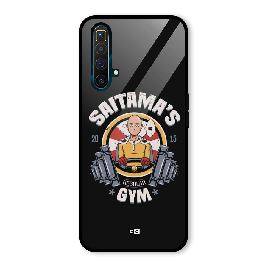 Saitama Gym Glass Back Case for Realme X3
