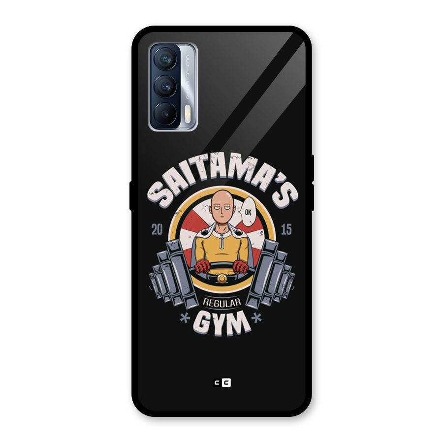 Saitama Gym Glass Back Case for Realme X7