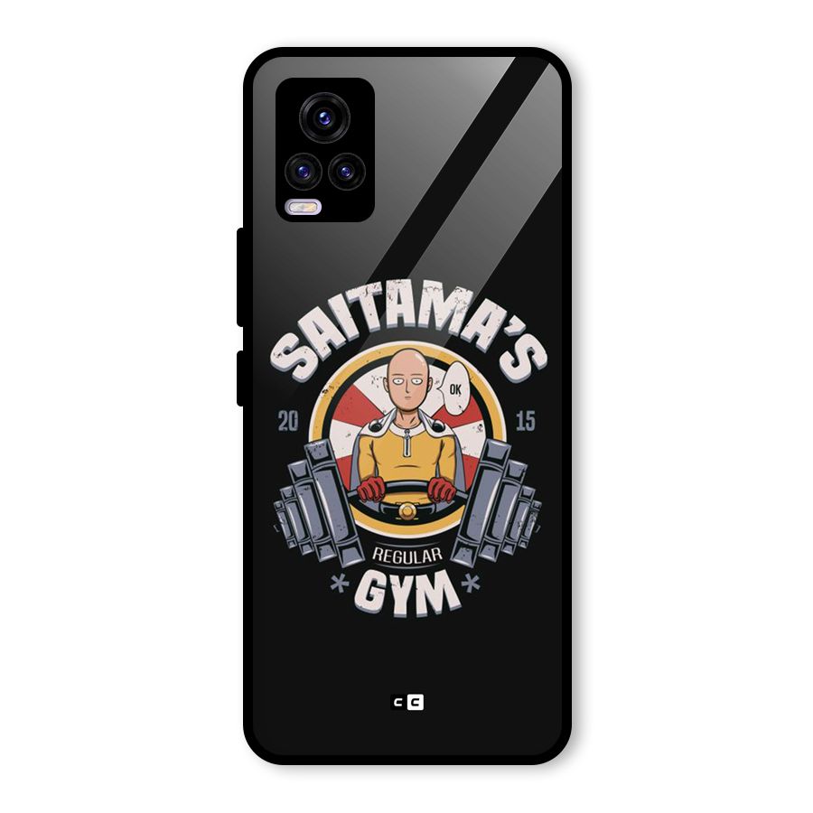 Saitama Gym Glass Back Case for Vivo V20
