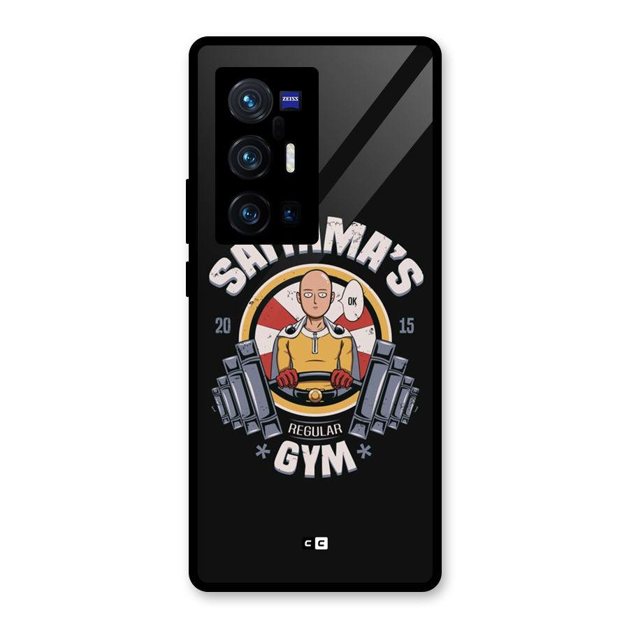 Saitama Gym Glass Back Case for Vivo X70 Pro Plus