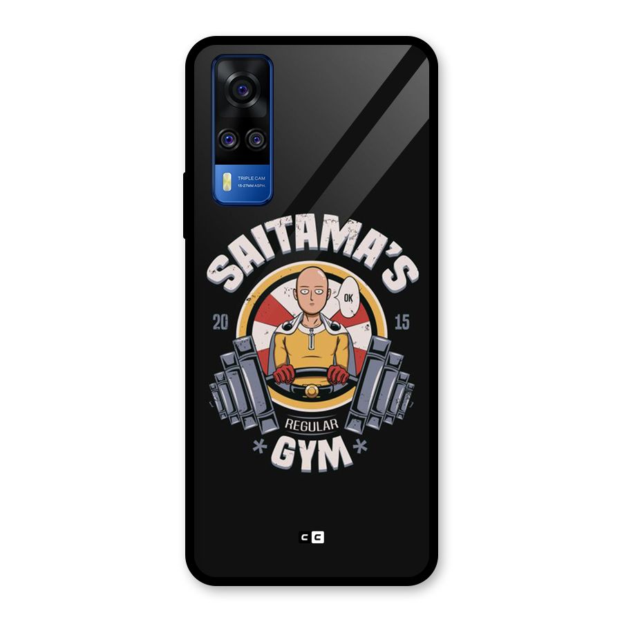 Saitama Gym Glass Back Case for Vivo Y31