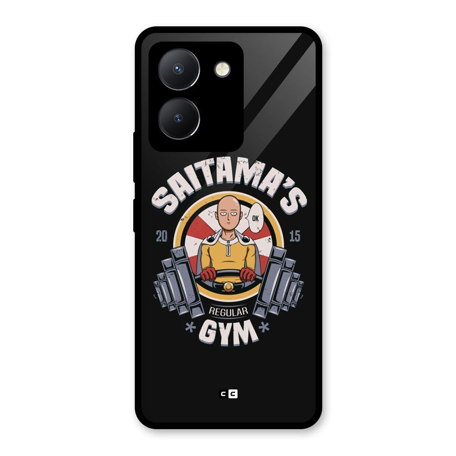 Saitama Gym Glass Back Case for Vivo Y36