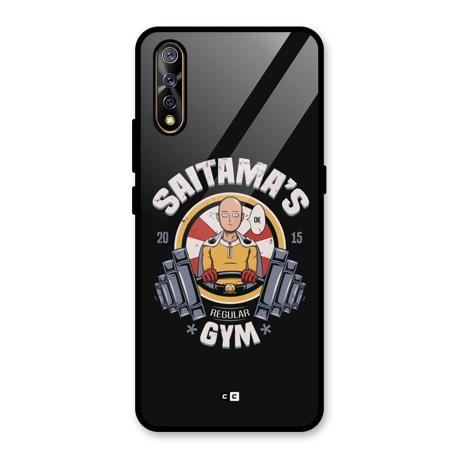 Saitama Gym Glass Back Case for Vivo Z1x