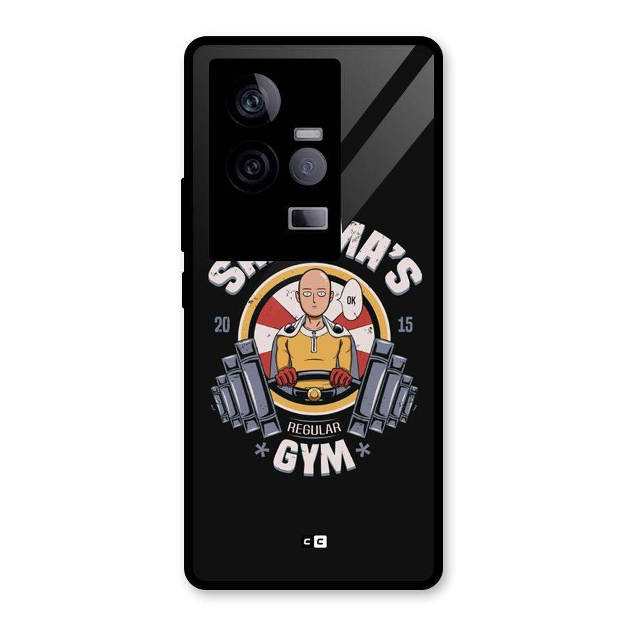 Saitama Gym Glass Back Case for Vivo iQOO 11 5G