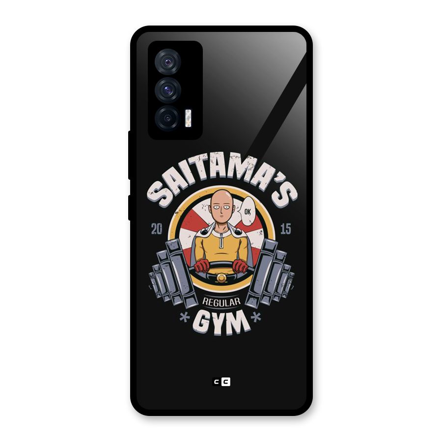 Saitama Gym Glass Back Case for Vivo iQOO 7 5G