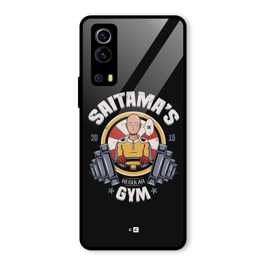 Saitama Gym Glass Back Case for Vivo iQOO Z3