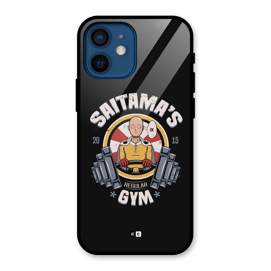 Saitama Gym Glass Back Case for iPhone 12 Mini