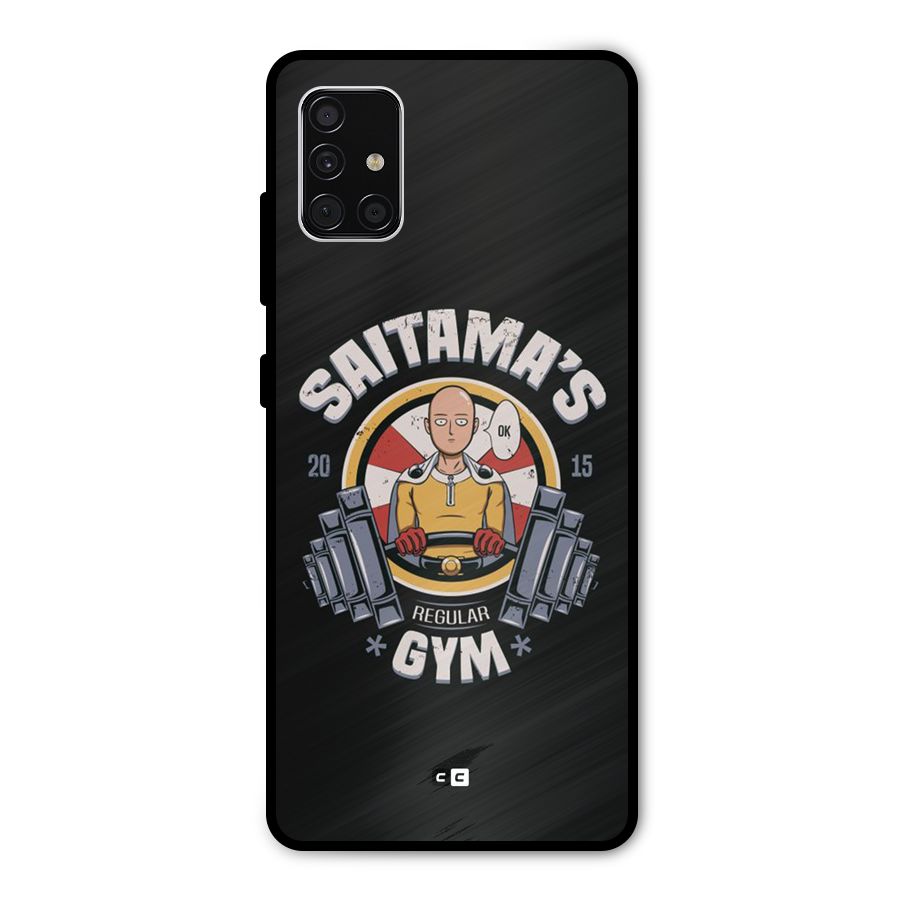 Saitama Gym Metal Back Case for Galaxy A51