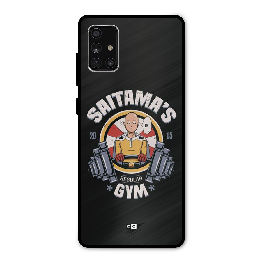 Saitama Gym Metal Back Case for Galaxy A71