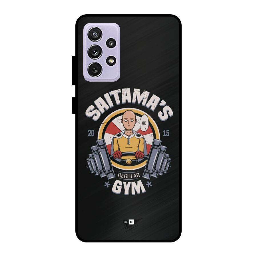 Saitama Gym Metal Back Case for Galaxy A72