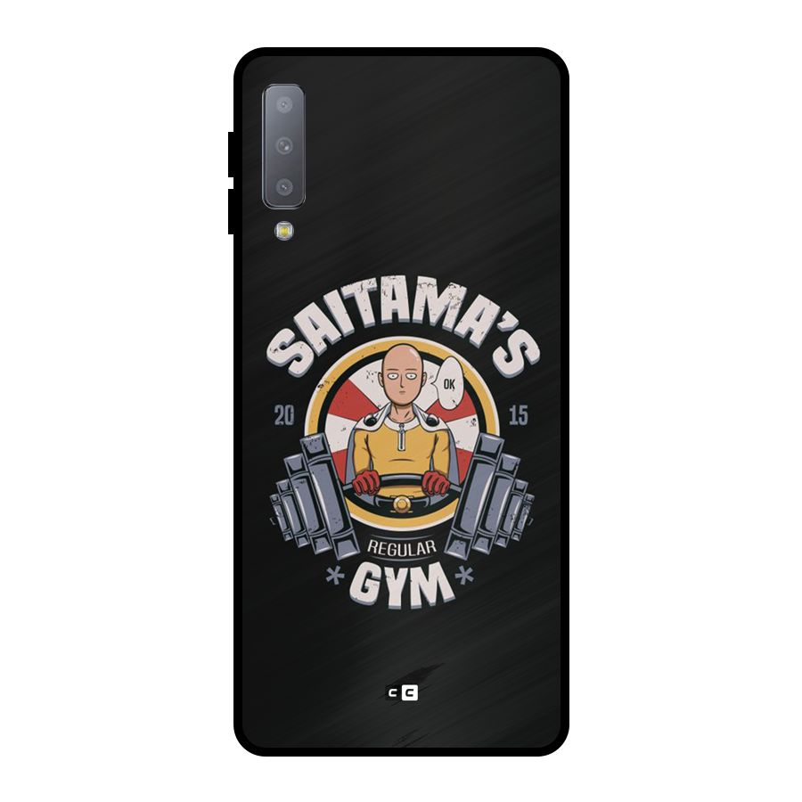 Saitama Gym Metal Back Case for Galaxy A7 (2018)