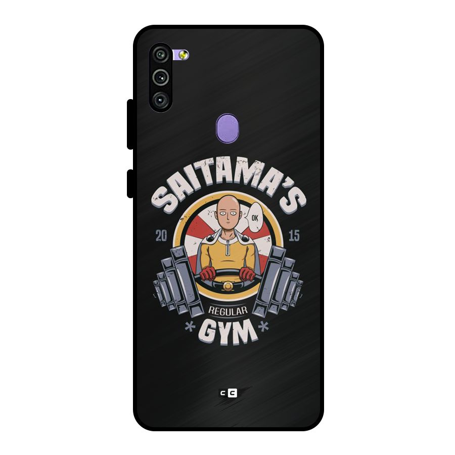 Saitama Gym Metal Back Case for Galaxy M11