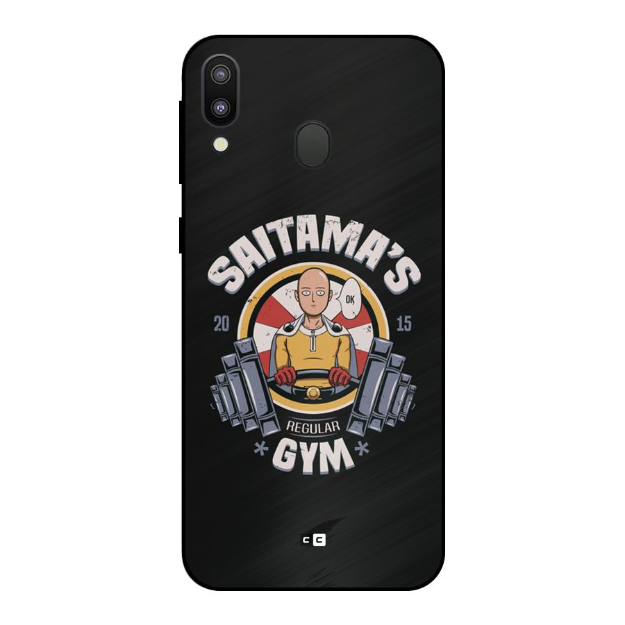 Saitama Gym Metal Back Case for Galaxy M20