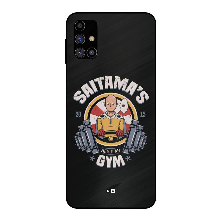 Saitama Gym Metal Back Case for Galaxy M31s