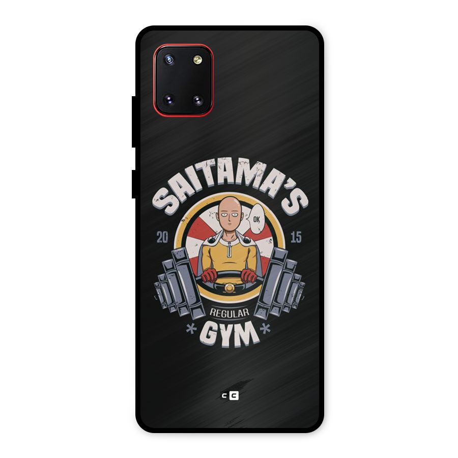 Saitama Gym Metal Back Case for Galaxy Note 10 Lite