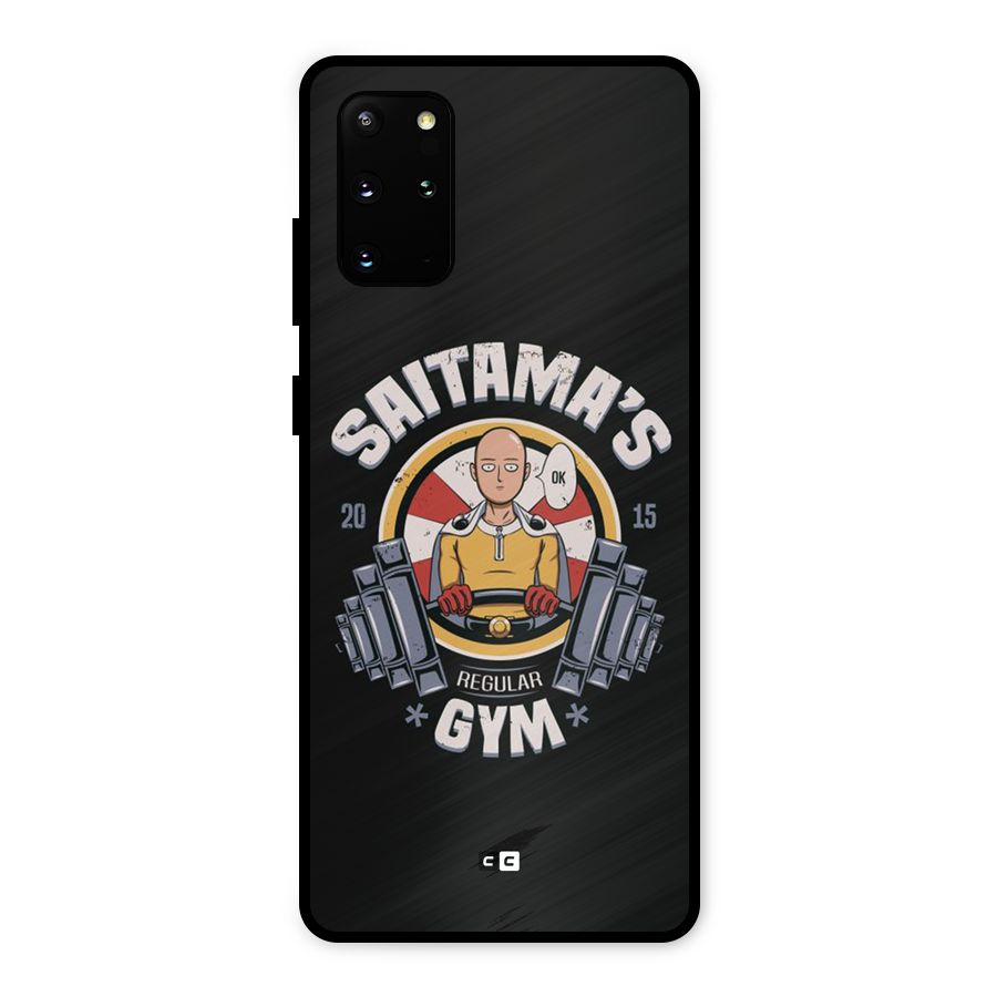 Saitama Gym Metal Back Case for Galaxy S20 Plus