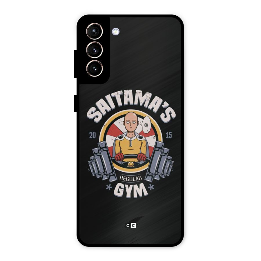 Saitama Gym Metal Back Case for Galaxy S21 Plus