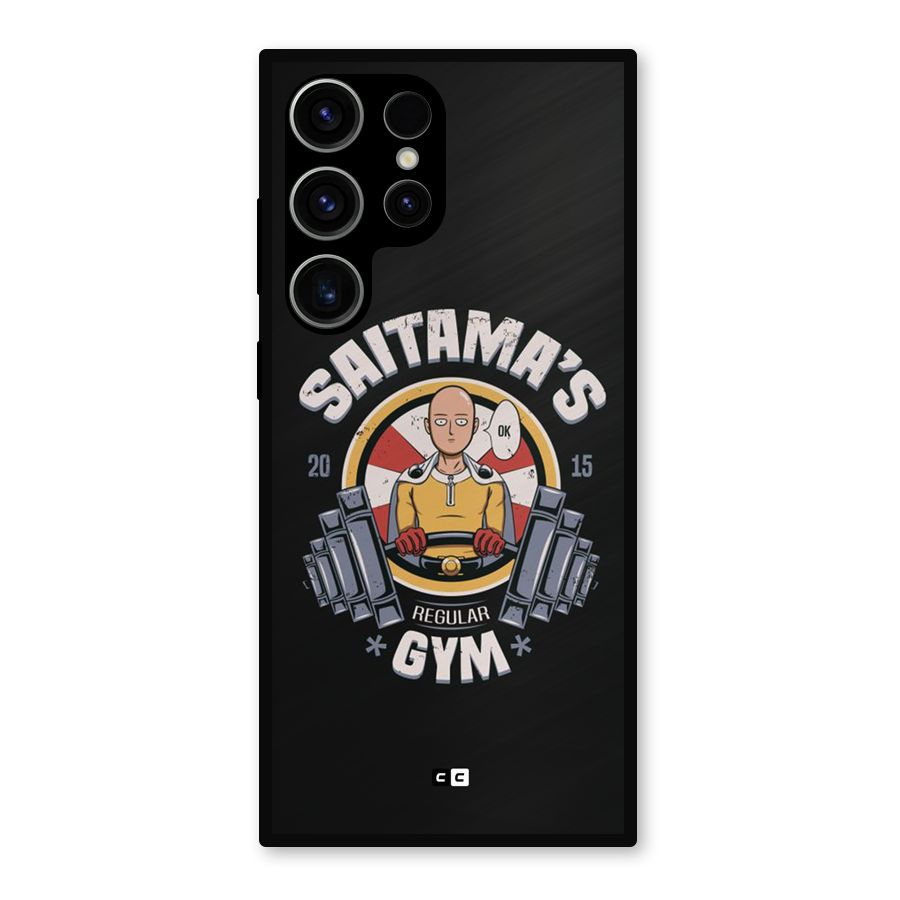 Saitama Gym Metal Back Case for Galaxy S23 Ultra