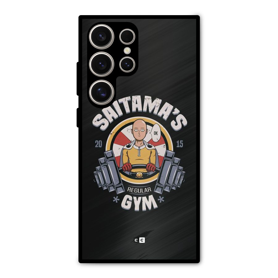 Saitama Gym Metal Back Case for Galaxy S24 Ultra