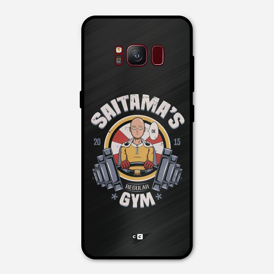 Saitama Gym Metal Back Case for Galaxy S8