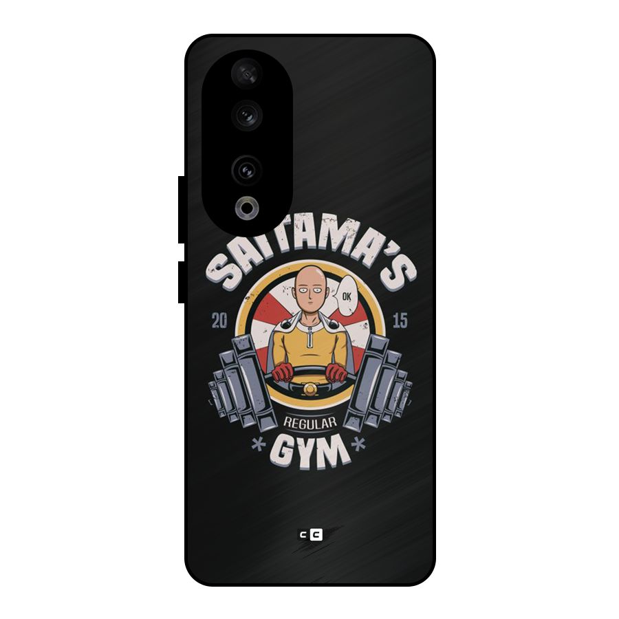 Saitama Gym Metal Back Case for Honor 90