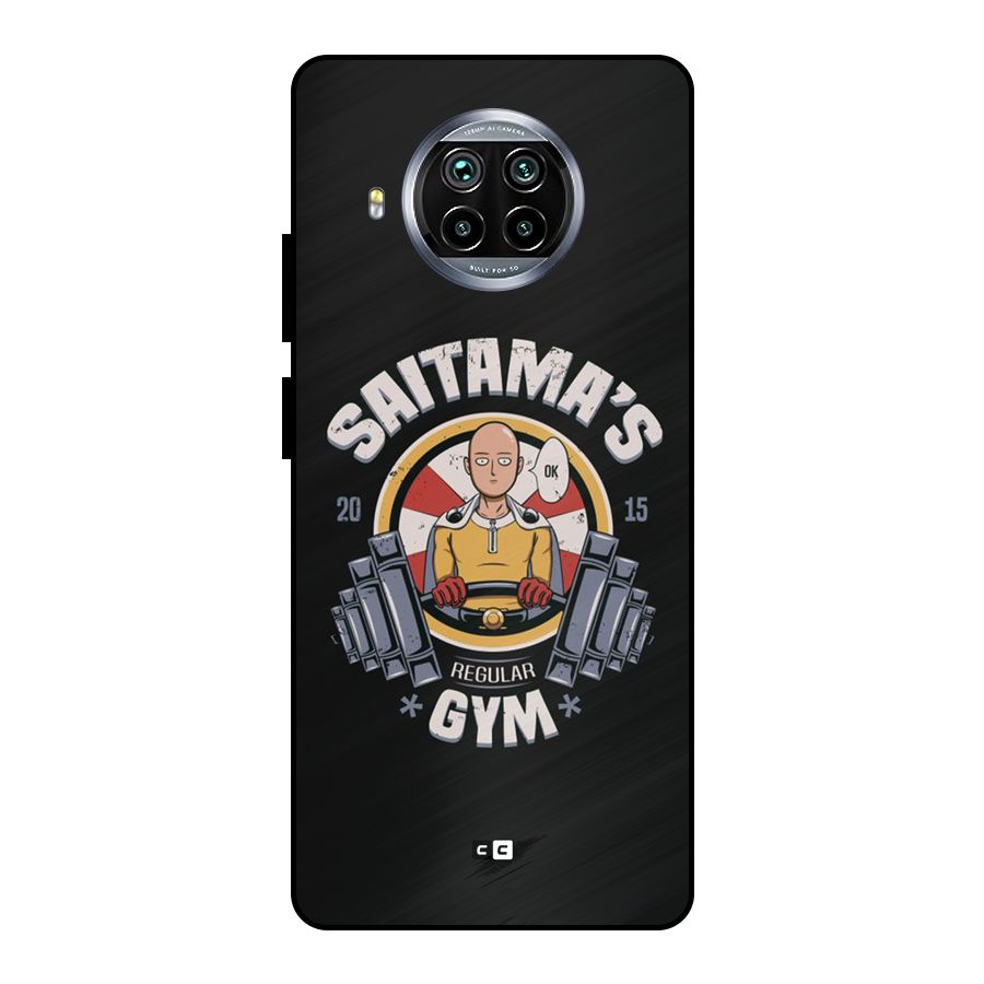 Saitama Gym Metal Back Case for Mi 10i