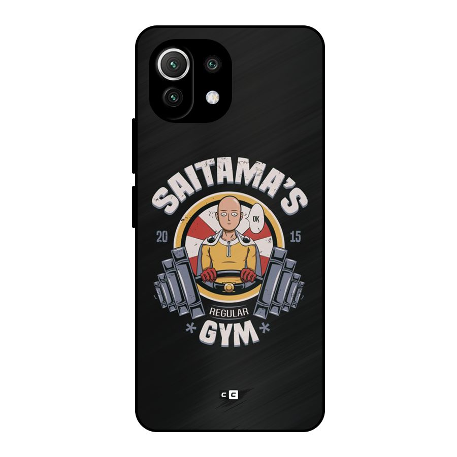 Saitama Gym Metal Back Case for Mi 11 Lite NE 5G