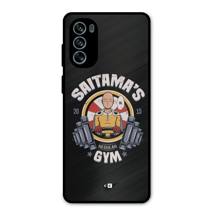 Saitama Gym Metal Back Case for Moto G62