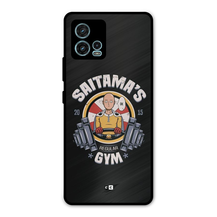 Saitama Gym Metal Back Case for Moto G72